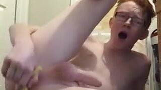 Home Alone: Ginger Freak Gay Teen Porn