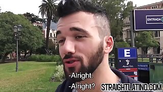 Bearded first timer enjoys raw drilling after a blowjob