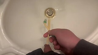 Draining Myself in the Sink