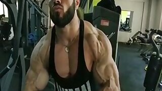 Monster Muscle Flexing