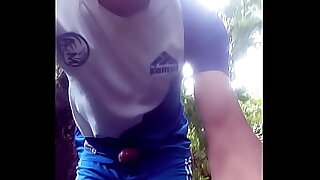 me puse lenceria de mujer para masturbarme