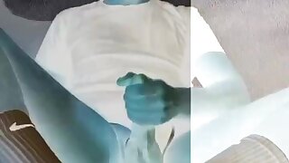 Huffing 5 hits before cumming (starring Max Austria )