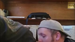 Biker str8 daddy sucked off by chub cocksucker slut