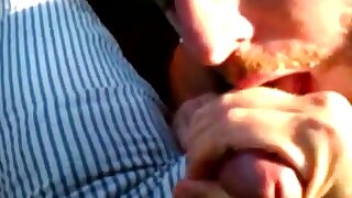 Hitchhiker blowjob in the car