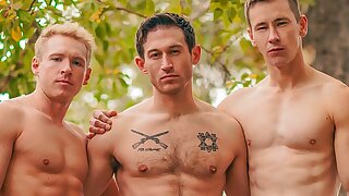 Triple Double-Stuffing Grayson  Barron, Grayson & Rocky