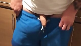 Straight brit buddies playing around