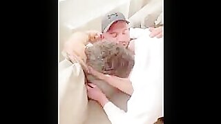 Sucking off and licking muscled hunk's blonde pits