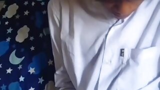 Young guy having fun