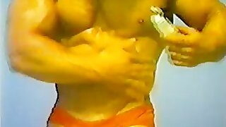 Ron Teufel at the Beach