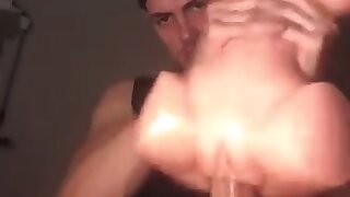 Hot bi stud fucking his sexy fuck toy
