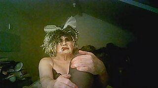 Smoking slut Sarah prepares for an evening dogging&comma; would you fuck this slag&quest; She just loves cock&comma; any cock