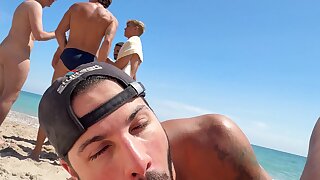 The naked guy behind its a nice touch