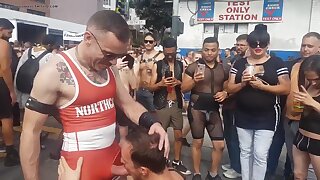 French twink Maxence barebacked at Folsom