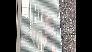 Watching my neighbor masturbate