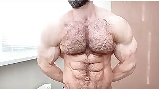 Hairy muscle stud
