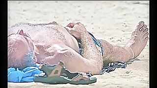 Fit Furry Mustached Silver Daddy Objectified Into Masturbation Material