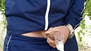 Scally found a used condom