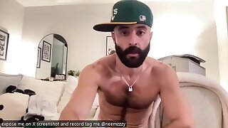 @neemzzzy wanted to be filmed and posted! I'm happy to do it!! He shows off his beautiful body, his hairy asshole, and his cock!!