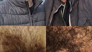 Straight hairy dad and son baited to cum (real)