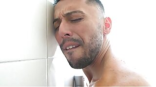 Gym Bros Swallow Each Other's Cocks In The Shower