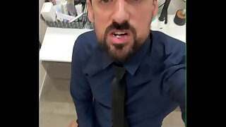 Hung daddy Jerks Off Hard and Cums Like a Beast&excl;"