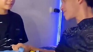 Cute teens try gay sex and likes it