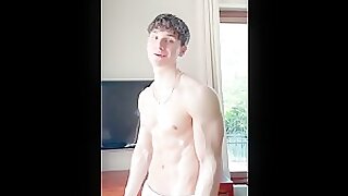 MUSCULAR BODY WITH GREY PANT