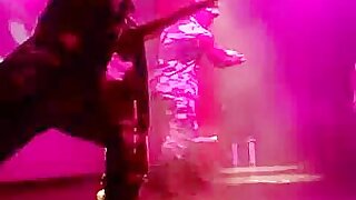 Sal of Hollywood Men male revue strips down to thong