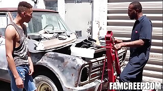 James Jacobs Fucked His Stepdad August Alexander For Car Repairs