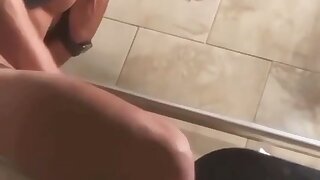 Spy for 5 guys jerking in the public toilet boys porn