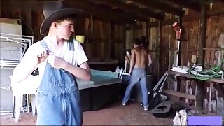 Older gets young ass on the farm boys porn