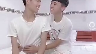2 Cute Chinese Boys Make A Creampie Video