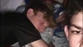 Guy Messes Around With His Sleeping Bud