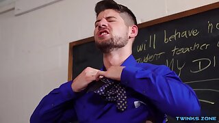 Big dick twink anal sex with cum in mouth