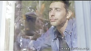 Muscle gay anal fucks former boyfriend with a big cock