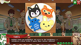 Game&colon; Friends Camp&comma; Way 2&comma; Episode 30 - Giving Cookies &lpar;Russian voiceover&rpar;