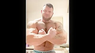 Cocky alpha shows off