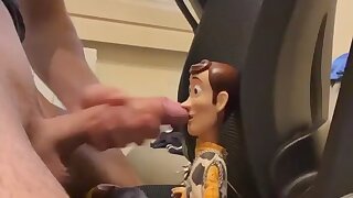 Big dick vs woody from toy story