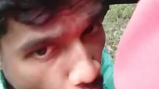 Indian villagers outdoor fun