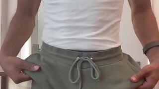 Checking myself out after a workout