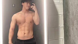 Korean Jock Jinwoo jwgonewild jerking off