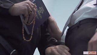 Adrian: On the Rectory Stairs