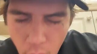 Amatuer cumming in his mouth tattoo