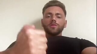 Jerking off, solo, wanking, cumming, sperm, cumshot