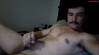 Straight East Coast Young Mustached Stud 3