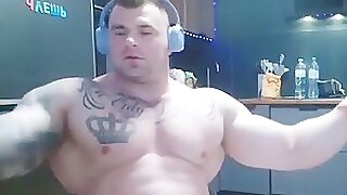 JackyHuge StrongGod007 cropped, edited, reversed, looped