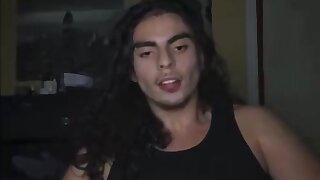 Gay long haired tiktoker rio playing w himself