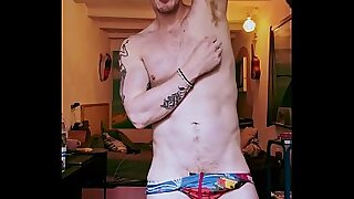 WASH DAY GOT ME HARD IN MY SWIMMING TRUNKS