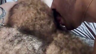 Musclebear gets his nipples worshipped