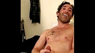 Real amateur Max Shenanigans strokes beautiful cock to shower you in cum